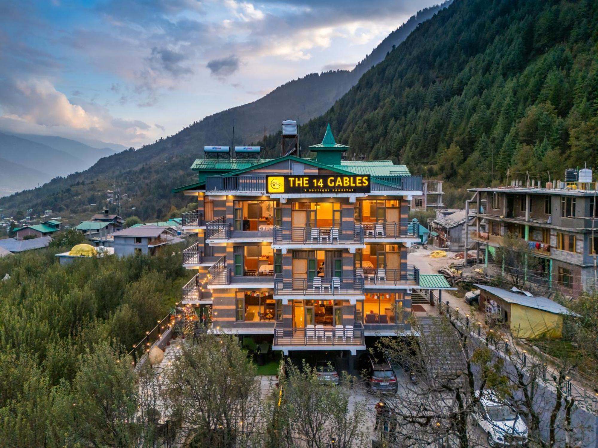 The 14 Gables, A Boutique Stay - Pet Friendly Hotel Manāli Dış mekan fotoğraf